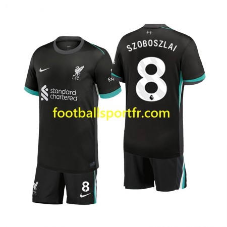 Tenue Liverpool Szoboszlai 8 Enfant Exterieur 2024-2025 Maillot de Foot